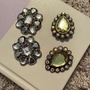 Set of Lindsay Phillips snap toppers. Work with all LP snap shoes and sandals